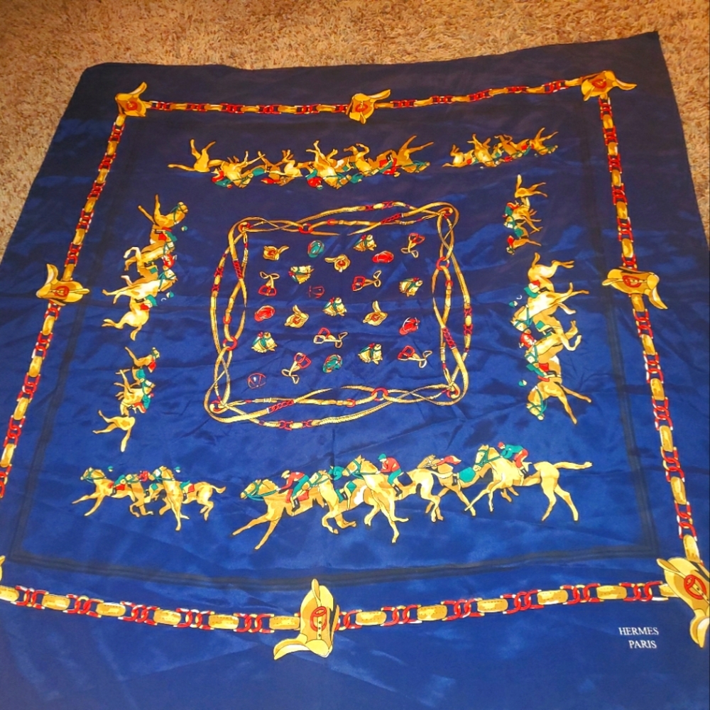 Hermes Vintage Silk scarf